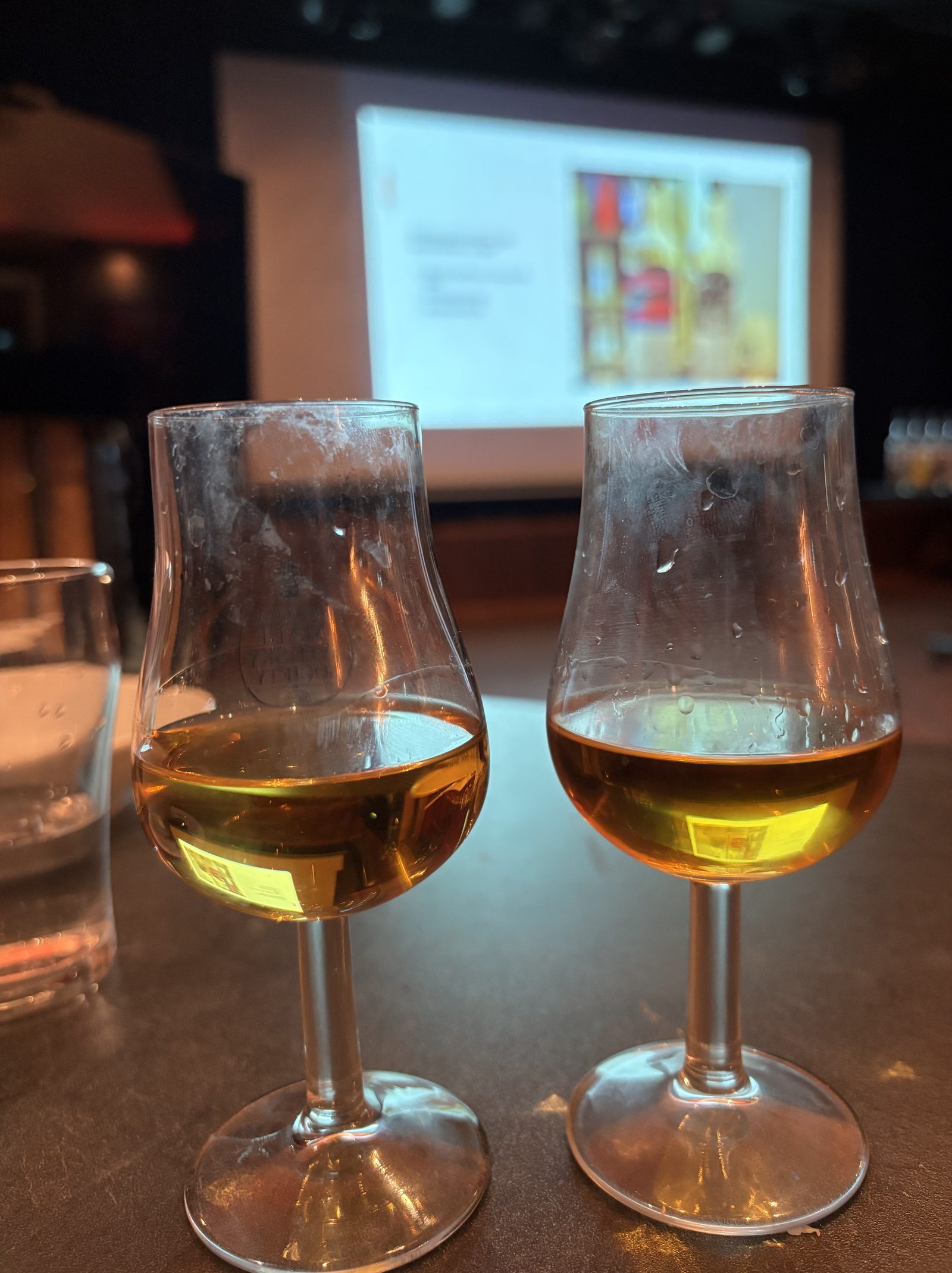 Twee glazen whisky